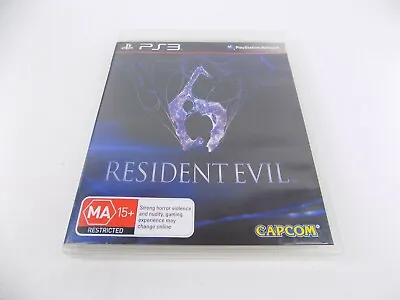 Mint Disc Playstation 3 Ps3 Resident Evil 6 - Inc Manual • $15.90