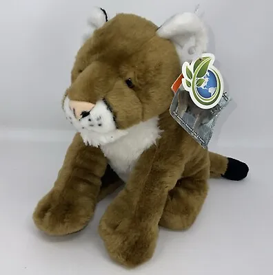 Wild Republic Mountain Lion  Wild Cat 12  Plush Stuffed Animal • $9