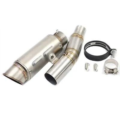 Exhaust Pipe & Middle Connect Link Pipe Whole Motorcycle For Yamaha YZF R6 06-18 • £71.41