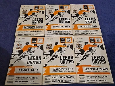£1.50 • Buy Leeds United Home Programmes 1970-71 Season. YOUR CHOICE