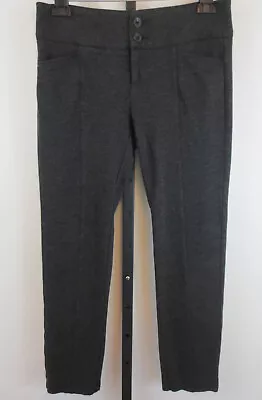 Cabi 547 Ponte Lean Trouser Pants Womens Size 4 Charcoal Gray • $25.89