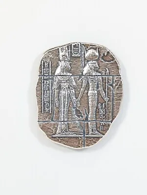 Monarch 2 Ounce Egyptian Relic Goddess 999 Fine Silver Hathor Isis Mut Ma'at • $92.75