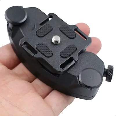 SLR Camera Clip Quick Release Waist Belt Holster Backpack Hanger Quick Strap New • £12.89