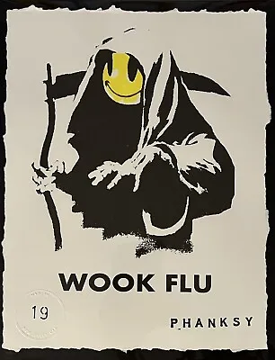 PHANKSY  Wook Flu  Art Print OPEN EDITION Banksy Phish Art Derivative Music Jam • $6.69