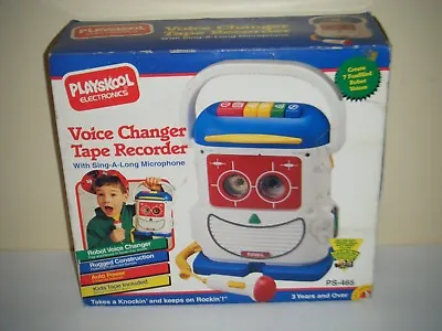 Vintage 1993 Playskool PS-465 Mr Mike Voice Changer Tape Recorder • $224.99