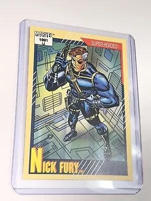 1991 Marvel Card - Nick Fury • $0.01