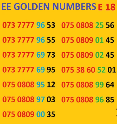 £11.99 • Buy New EE UK GOLD VIP BUSINESS EASY MOBILE PHONE NUMBER SIM CARD