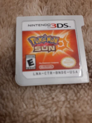 $20 • Buy Pokémon Sun (Nintendo 3DS) Card Only [CTR-BNDE-USA] Authentic