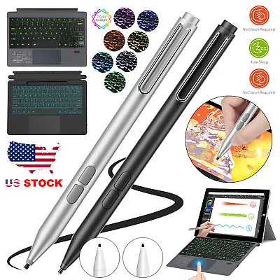 For Microsoft Surface 9/X/8/7/6/5/4/3 Touchpad Keyboard With Stylus Pen US Stock • $37.99