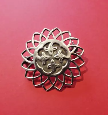 £29.99 • Buy Vintage John Hart Scottish Iona Sterling Silver Celtic Brooch