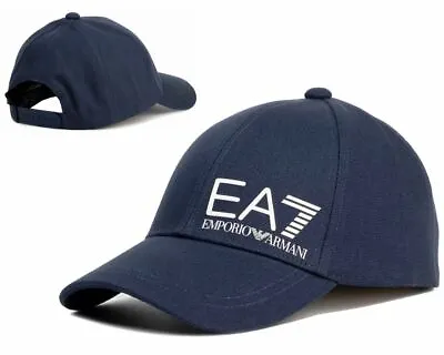 Emporio Armani 275936 0P010 Train Core EA7 Baseball Cap Blue • £29.99