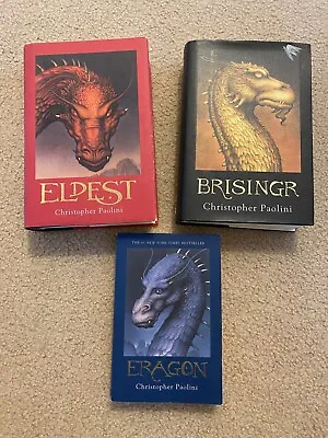 Inheritance Series Eragon Christopher Paolini 3 Book Series • $25