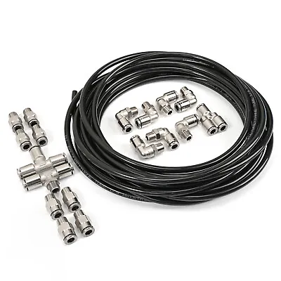 $68.88 • Buy Performance Push-Connect Fitting Vacuum Boost Line Kit For Turbo Supercharger