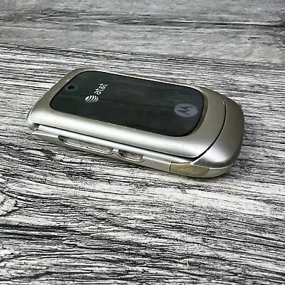 Motorola Moto ROKR / EM330 - Titanium Silver ( AT&T ) Cellular Phone • $5.58