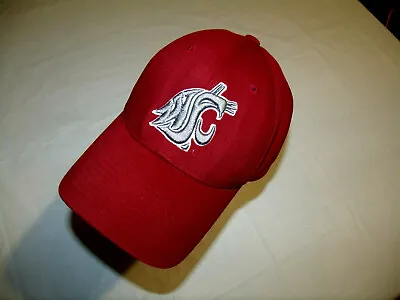 Washington State Cougars Maroon Hat Curved Brim Vintage Twins Enterprise Adjust • $397.17