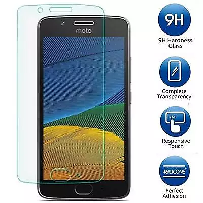 Tempered Glass Screen Protector Guard Shield Cover Saver For Motorola Moto G5 • $3.95