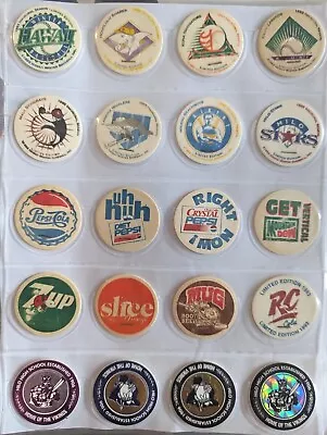 Vintage Pogs Hawaiian Milk Caps Lot Of 20 • $14.96