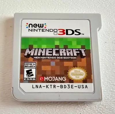 Minecraft For New Nintendo 3DS (Nintendo 3DS) - Cartridge Only - Tested/Works! • $16.50