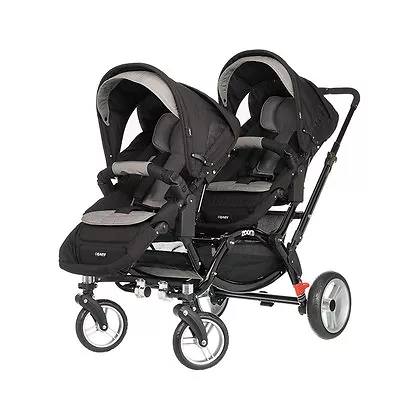 Rain Cover For Obaby Zoom Tandem Double Pram / Zip 2 Raincover For Carry Cot • £24.99