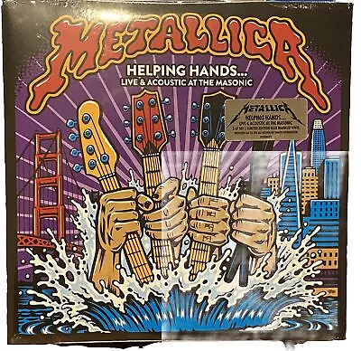 Metallica - Helping Hands...Live & Acoustic  LP Blue Vinyl - Sealed • £135