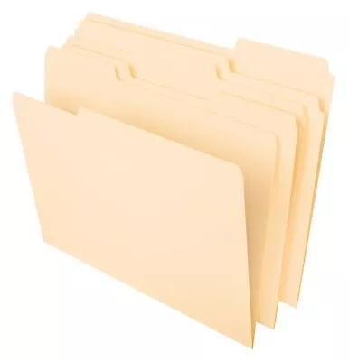 Pendaflex File Folders Letter Size 8-1/2  X 11  Classic Manila 1/3-Cut Tabs I... • $23.15