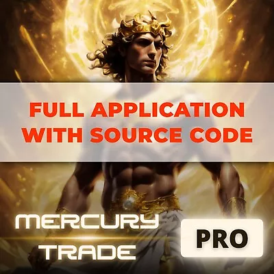 Mercury PRO Trade MT5 - With Source Code / Full Rights - Forex Trading Robot EA • $19999