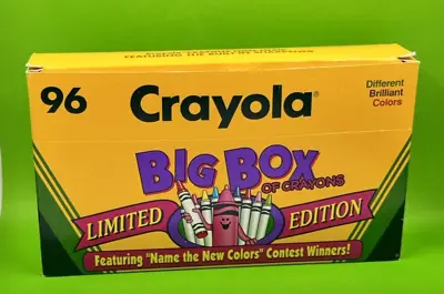 Vintage 1993 Crayola Limited Edition Big Box Of Crayons 96 Count New In Box • $24.99