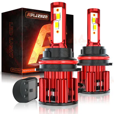 2x 9007/HB5 LED Headlight Bulbs Kit 6500K White High Low Beam Light Super Bright • $27.99