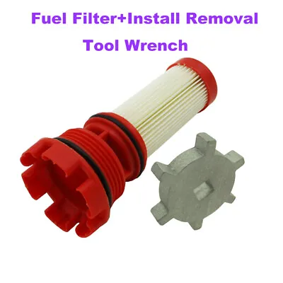 Fuel Filter+Install Removal Tool Wrench For Mercury Mariner Optimax Verado Parts • $16.58