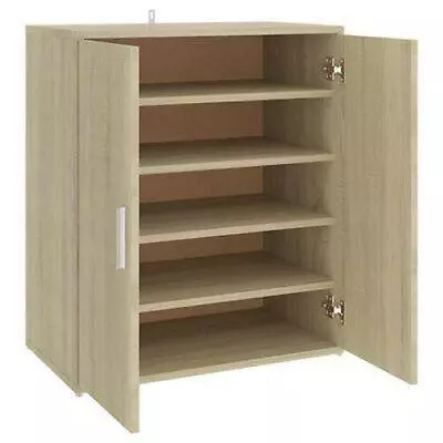 Shoe Cabinet Shoes Storage Rack Shelves Cupboard Hallway Console Table Stand • £86.95