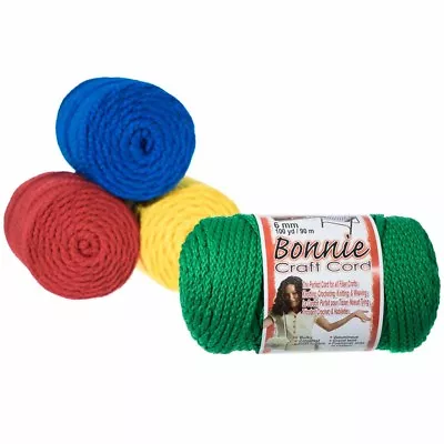 Bonnie 6mm Macramé Cord - 100 Yard Spools - Great For Crafting And Decorations • $27.99