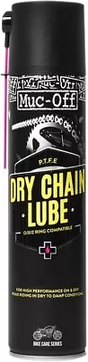 Muc-Off Dry PTFE Motorcycle Chain Lube 400ml Dirtbike Street Bike ATV 649US • $20.55