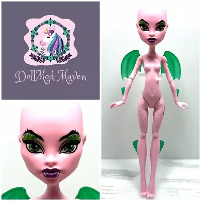 DollMod Maven🦄 Monster High DRAGON Create A Monster CAM Doll Wings Lot • $29.99