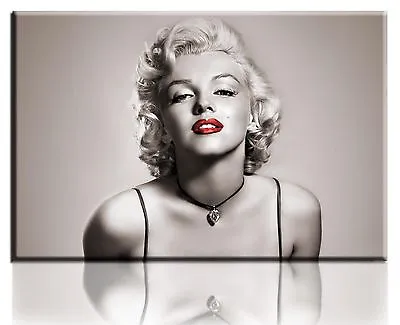 £22.99 • Buy Wall Art Canvas Picture Print Of Classic Marilyn Monroe Framed
