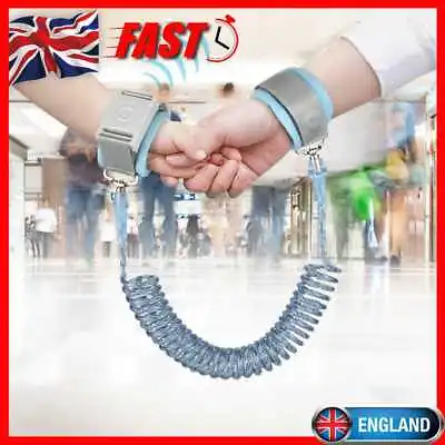 Children Safety Harness Leash Anti Lost Wrist Link Traction Rope Wristband Belt • £6.69
