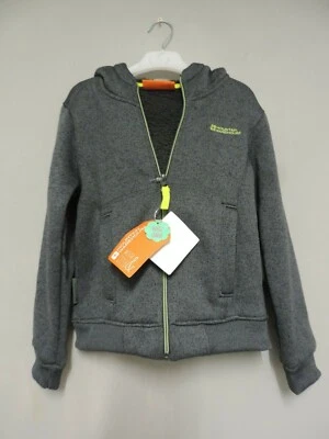 £34.99 • Buy Mountain Warehouse Nevis Fur Lined Kids Hoodie Grey Age 9-10 Years DH011 EE 12