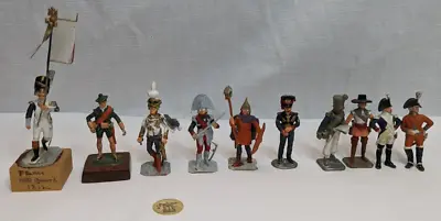 10x Vintage Metal Miniature Soldiers Mixed Lot: Hinton Hunt & Others All Shown • $75