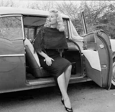 $9 • Buy Actress Irish Mccalla Poses At Home In LA 1956 OLD PHOTO 38