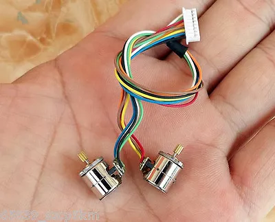 NEW A Set Of Two Motors Two-phase Four-wire 8MM Micro Stepper Motor • $0.99