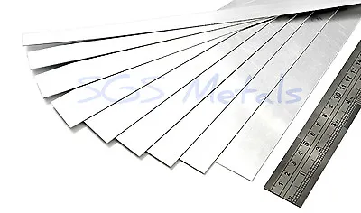 Aluminium Strip 0.9mm Sheet For Engineering Crafts DIY Model Makers & Hobbyists • £3.95