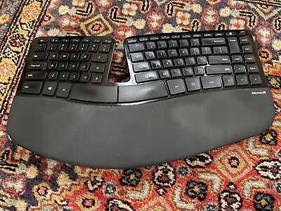 Microsoft Sculpt Ergonomic Keyboard (Includes Keyboard And Dongle) • $53