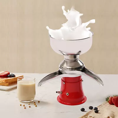 304 Stainless 30W 5L Electric Fresh Milk Cream Centrifugal Separator Skim Milk • $127.30