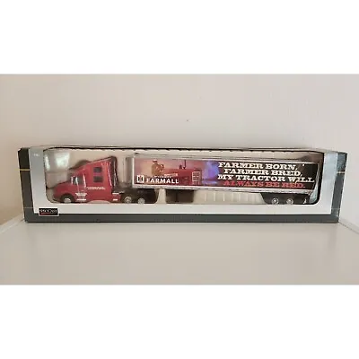 NEW SpecCast Volvo 770 IH Farmall Die Cast Model Truck Dry Van Sleeper 1:64 • $39.99