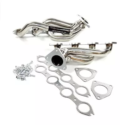 Shorty Headers For 1999-2006 Chevrolet Silverado 1500 2500 3500 Pickup V8 6.0L • $187.99