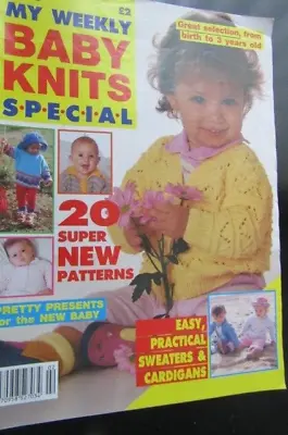 Old My Weekly Baby Knits Special No5 Knitting Pattern Magazine 20 Patterns • £4.49