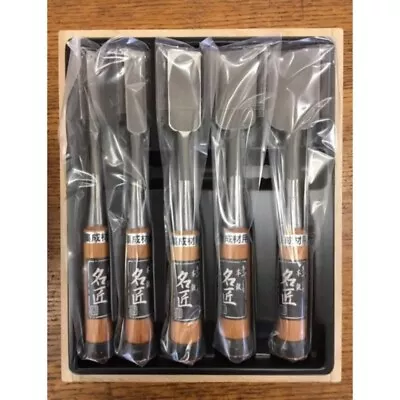 Japanese Vintage Chisel 8set Nomi Made By Famous Blacksmith  Mei Takumi • £229.62