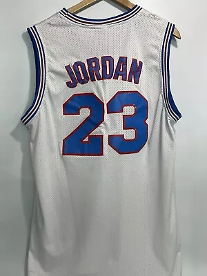 ISSUES Vintage Jordan Champion Mens Space Jam Tune Squad Basketball Jersey XL 23 • $18