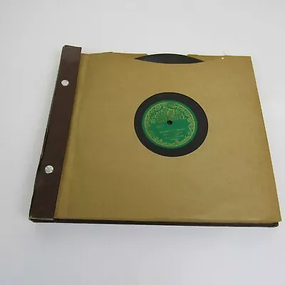 78 RPM Vintage 10  Record Storage Album Book Holder Folder 10-Pocket 10 Records • $48