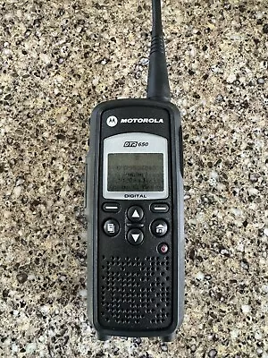 1 Very Clean Motorola DTR650 Digital Portable With Accessories • $165