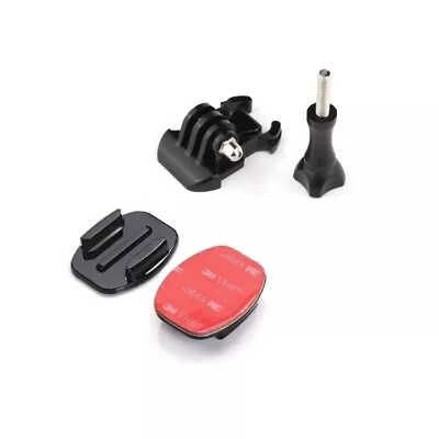 Flat Adhesive With Basic Buckle Mount For GoPro HERO 12/11/10/9/8/7/6/5/4/3/MAX • $9.95